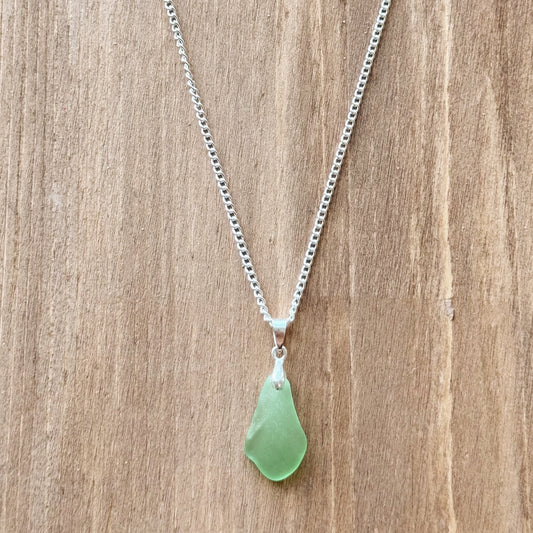 siren necklace - sea foam