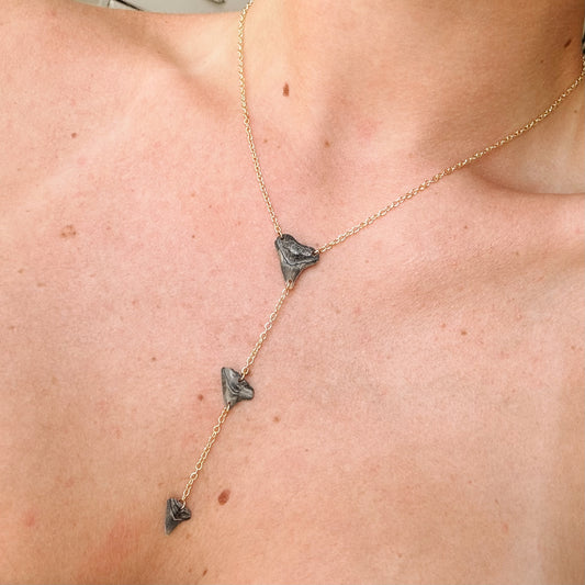 deep sea necklace - triple bull