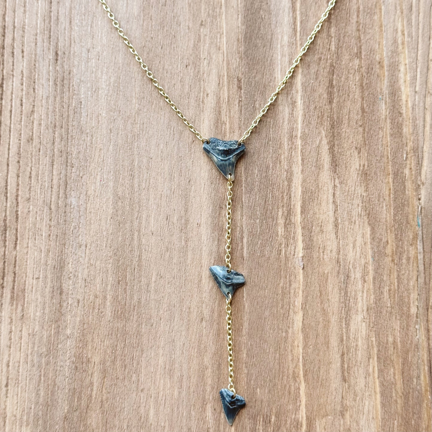 deep sea necklace - triple bull