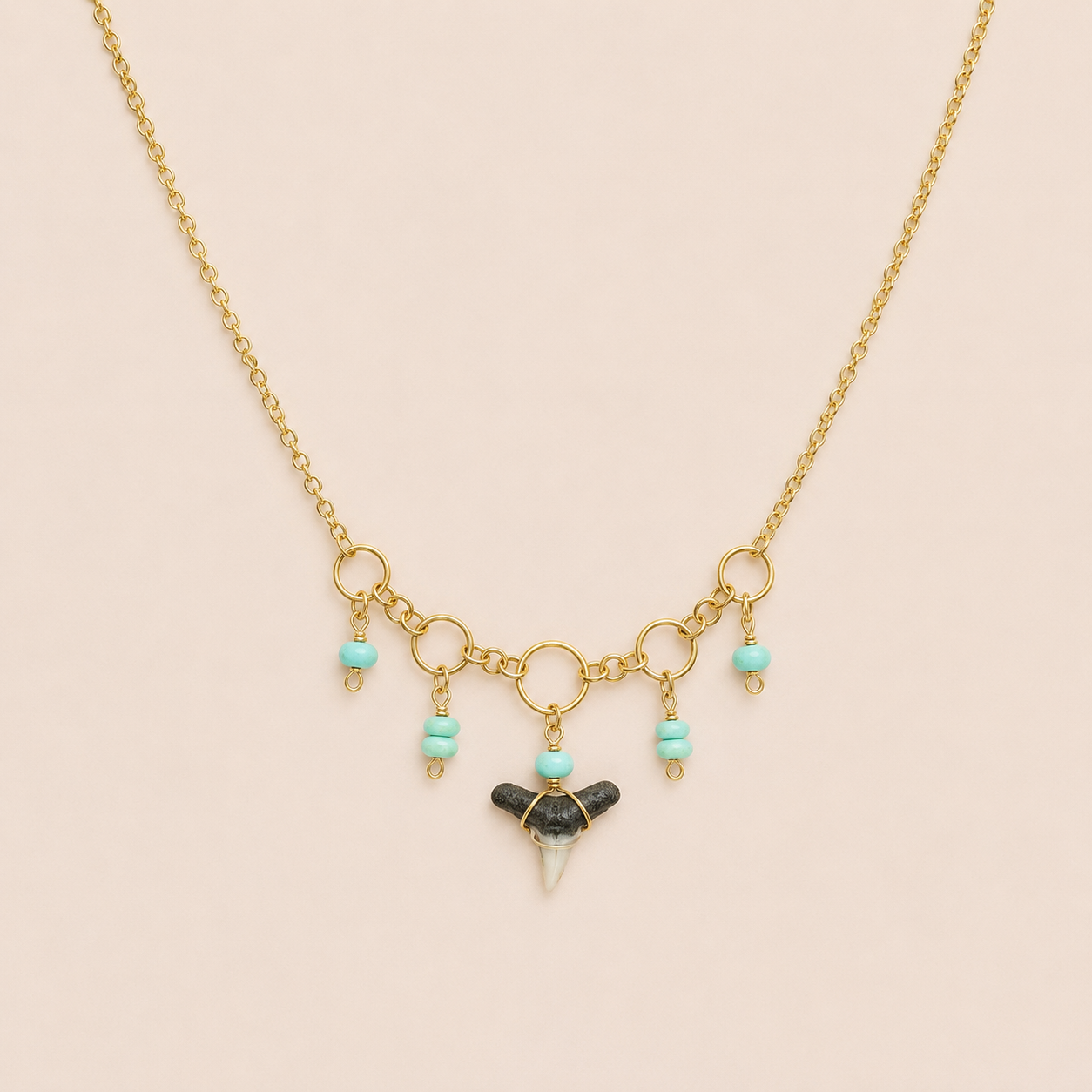 lemon multi necklace