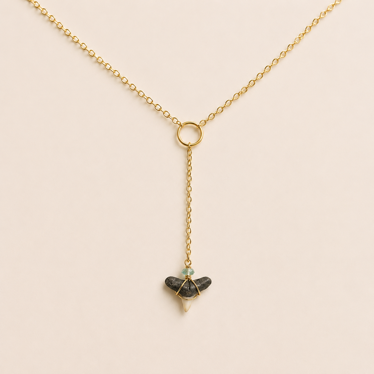 hammerhead drop necklace