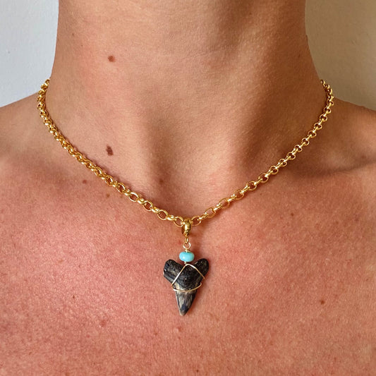 bahama necklace - fossil bull