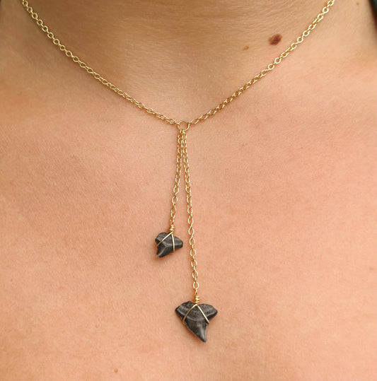 cove necklace - fossil bull