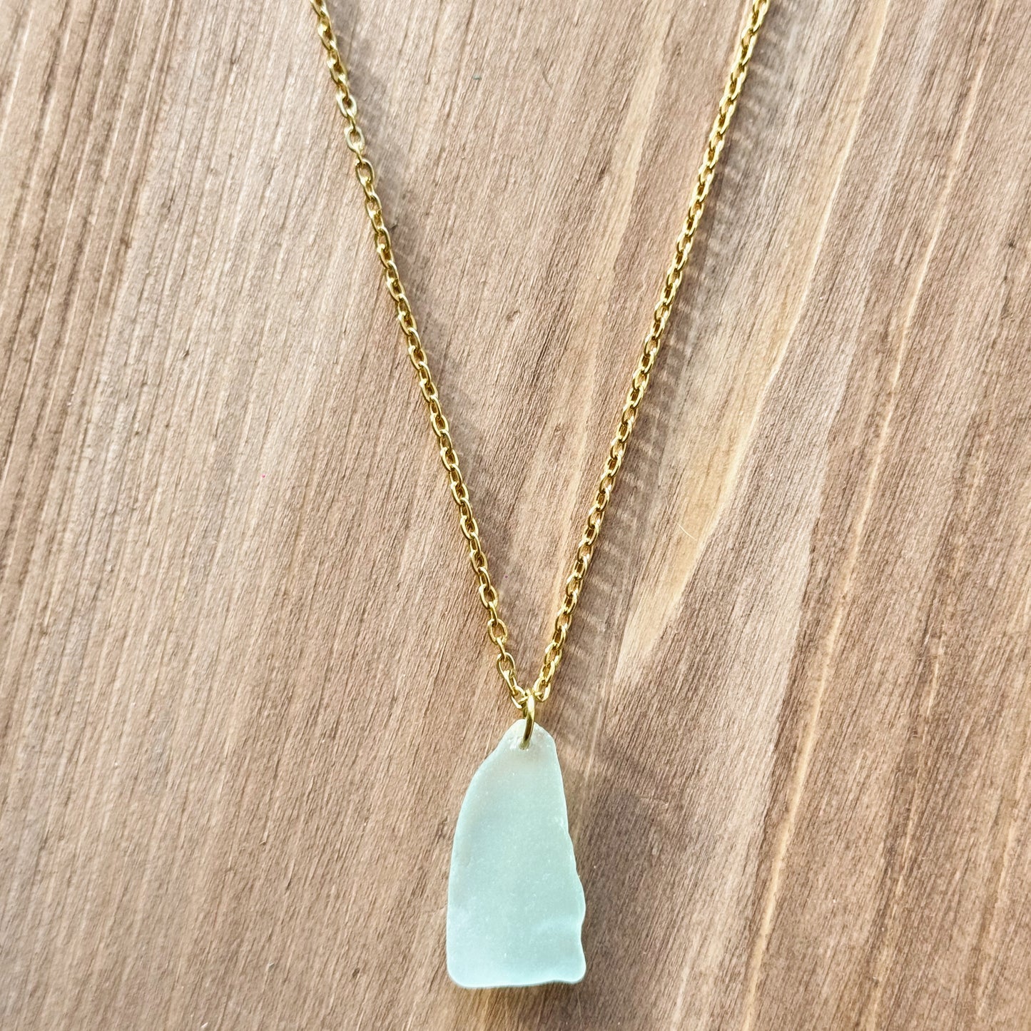 siren necklace - aqua