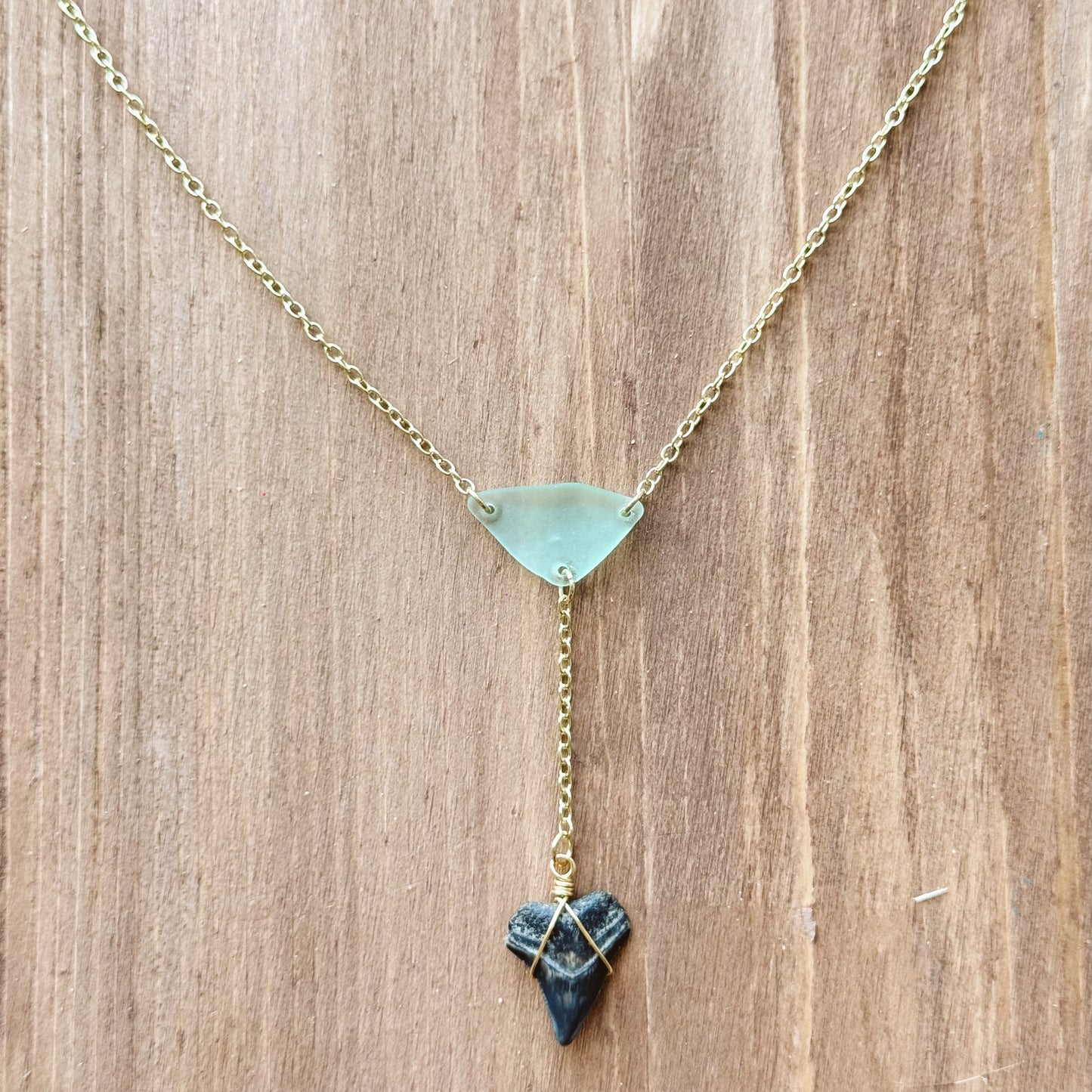 sirena necklace - fossil bull