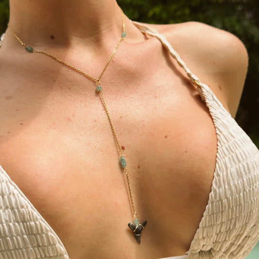 Mariana necklace - great hammerhead