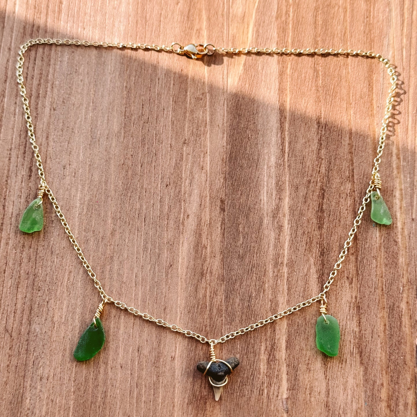 solstice necklace - lemon