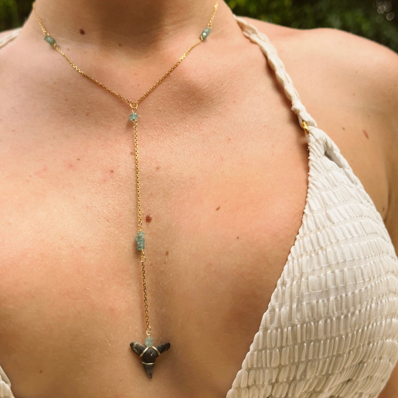 Mariana necklace - great hammerhead