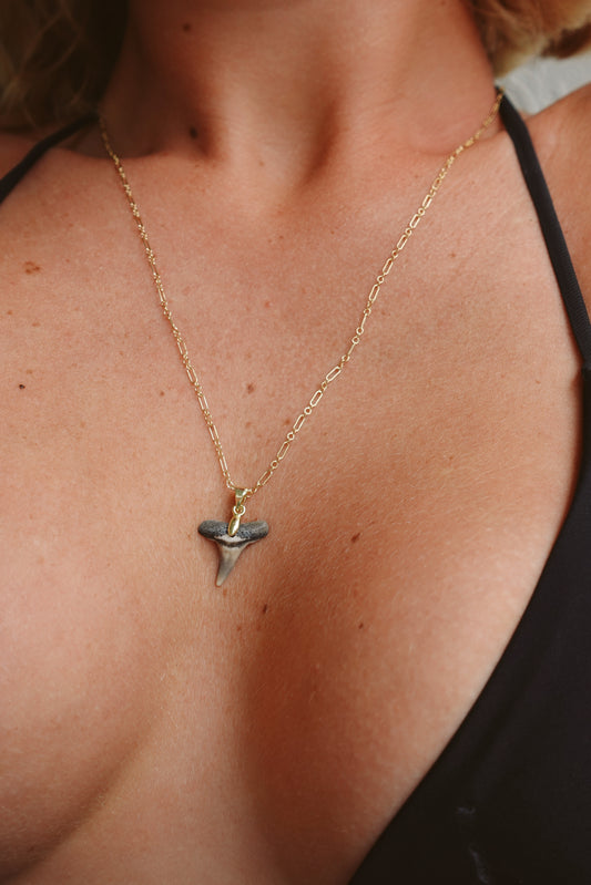Lemon Shark Pendant Necklace