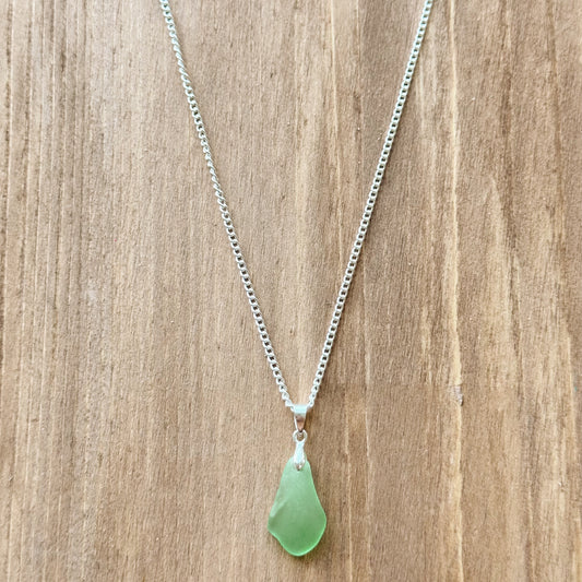 siren necklace - sea foam