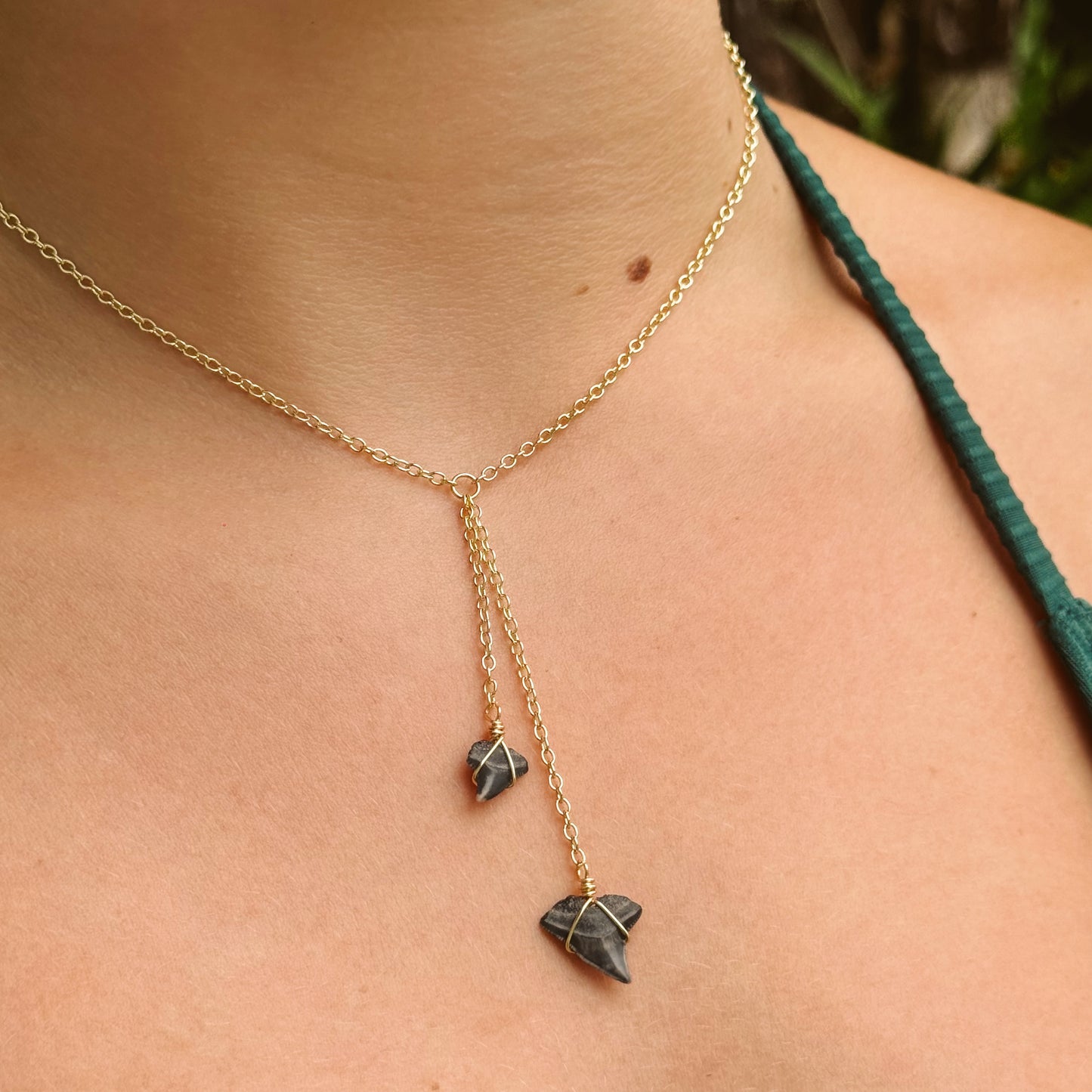 cove necklace - fossil bull
