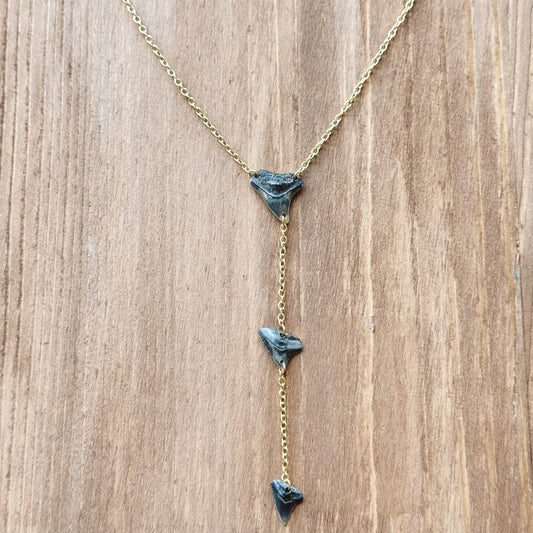 deep sea necklace - triple bull
