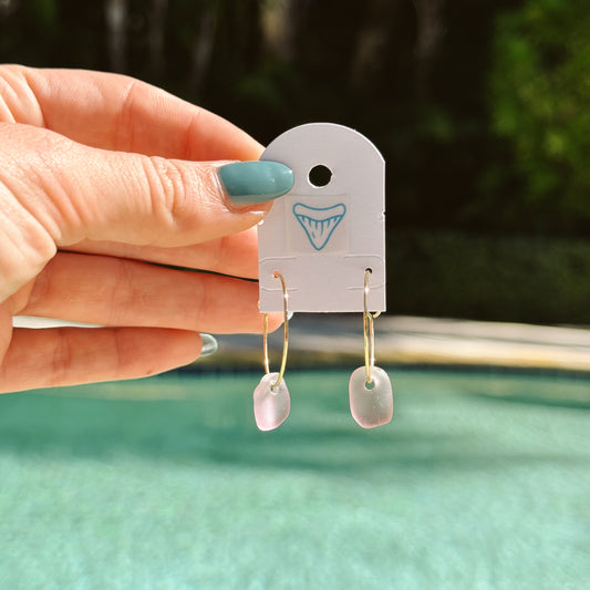 treasure hoops - purple