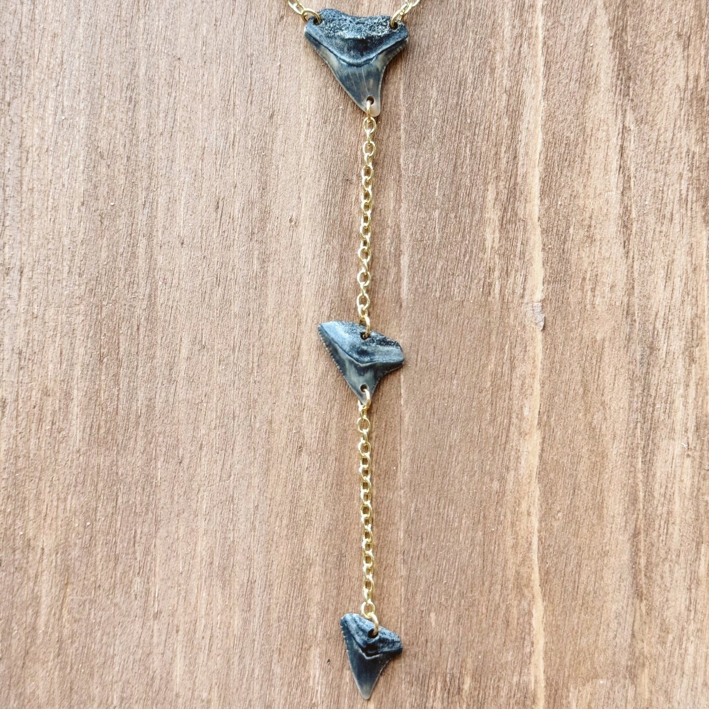 deep sea necklace - triple bull