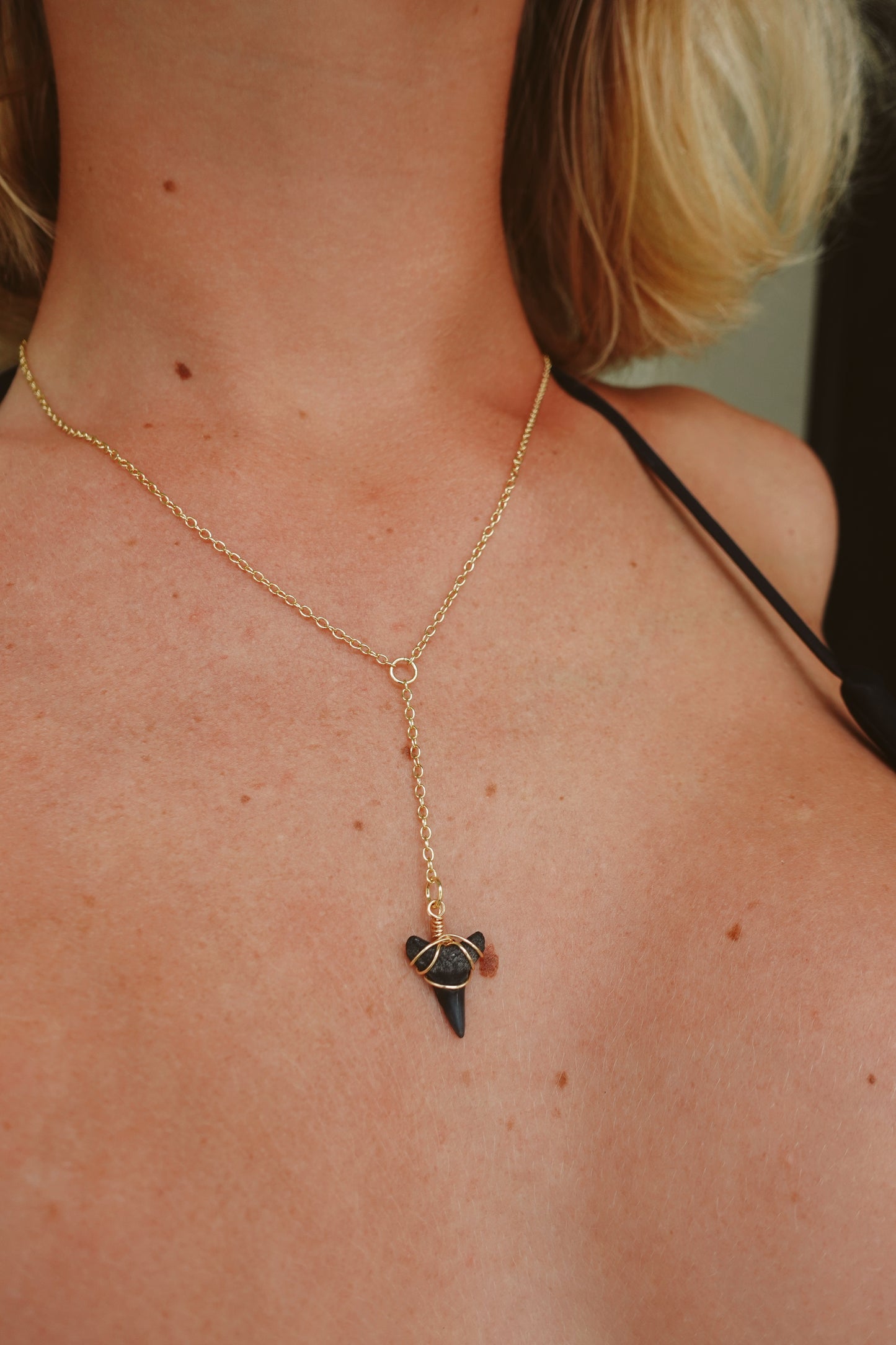 Lower Bull Drop Necklace