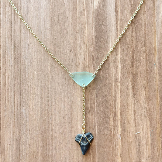sirena necklace - fossil bull
