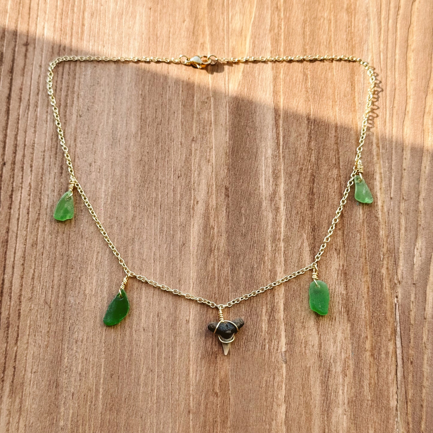 solstice necklace - lemon