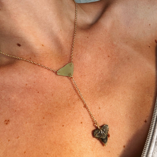 sirena necklace - sea foam