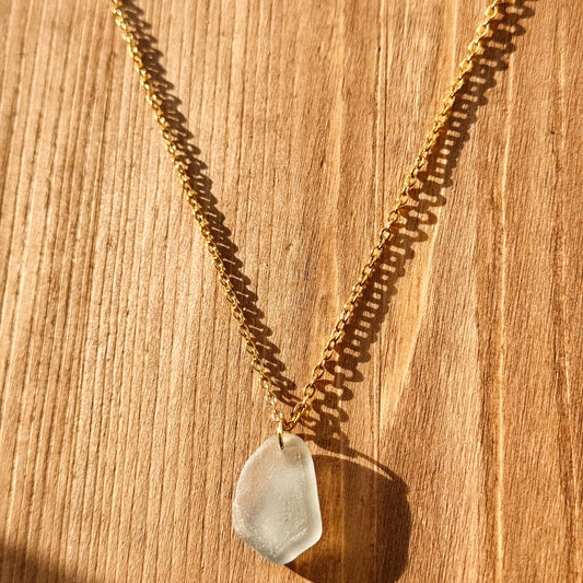 siren necklace - periwinkle