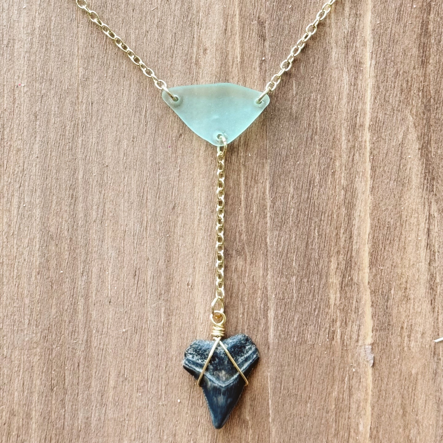 sirena necklace - fossil bull
