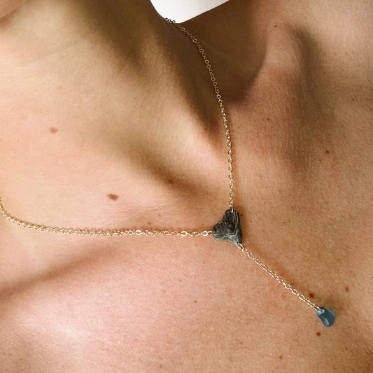 oceana necklace - fossil bull