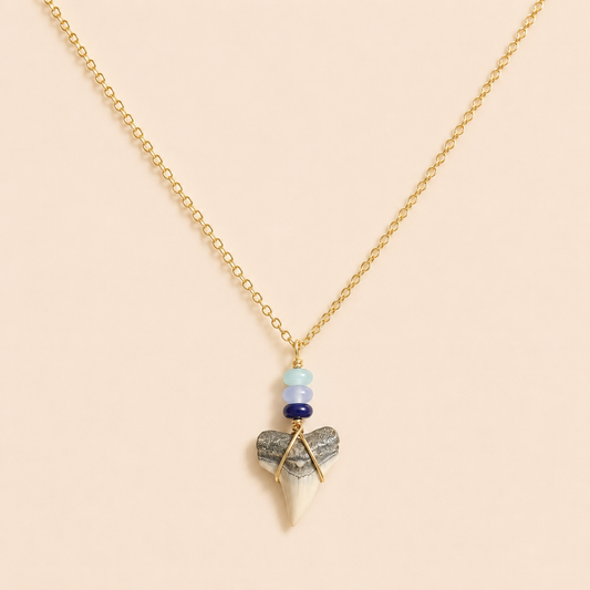 beaded bull necklace